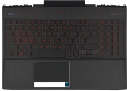 HP Laptop Toetsenbord Qwertz DE + Top Cover, Backlight