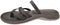 TEVA TIRRATRAVELER FLIP W - Dames slippers - Wijdte G - Zwart - Maat 40