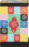 vidaXL - Meerkleurige - Lade - Kast - - - 40x40x60 - cm - Massief - Mango - Hout