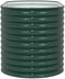 vidaXL - Tuin - Verhoogd - Bed - Groen - Gegalvaniseerd - staal - 160 - x - 80 - x - 81 - cm