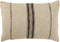 J-Line Kussen Strepen - linnen - beige