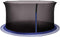 vidaXL 142099 - Veiligheidsnet - 3,96 m ronde trampoline - Zwart