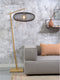 GOOD&MOJO Vloerlamp Cango - Bamboe/Zwart- 80x60x176cm - Scandinavisch,Bohemian - Staande lampen voor Woonkamer - Slaapkamer