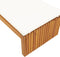 vidaXL - Ligbed - met - Kussen - 200x55x30 - cm - Massief - Acaciahout
