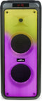 Bigben Party - Bluetooth Speaker - 600W RGB-verlichting - Inclusief 2 microfoons