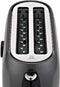 Haeger Future - Broodrooster - 6 standen met display - Zwart