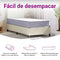 vidaXL - Schuimmatras - middelzacht - 90x190 - cm - Single - Size