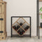vidaXL - Wijnrek - Artisan - Eiken - 51x18x52,5 - cm - Houten - Afwerking