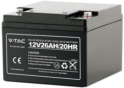 V-TAC VT-12-26 Elektrisch systeem - 26AH loodzuuraccu's - 5 jaar