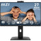 MSI MP275QPDG - QHD Monitor - USB-C 96W PD KVM-switch - Zwart