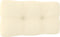 vidaXL - Palletkussens - 2 - st - stof - crèmekleurig