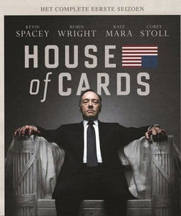 House Of Cards - Seizoen 1 - DVD - 4 disks - Speelduur 647:00 minuten