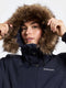 Didriksons ERIKA WNS PARKA - Dames Outdoorjas - Wind- en waterdicht - Dark Night Blue