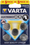 Varta CR2016 - Lithium knoopcelbatterij - 5-pack (5 stuks)