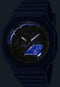G-Shock GMA-S2100BA-2A1ER - Dames Horloge - 20 ATM waterdicht - Carbon-hars mix - Blauw