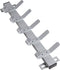 Wandkapstok Basic 50 cm breed 5 jashaken Aluminium