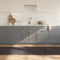 vidaXL - Vloerkleed - rechthoekig - 80x300 - cm - bamboe - donkerbruin