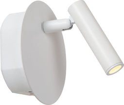 Lucide JOLIJN - Oplaadbare Bedlamp - LED 1x2W 3000K - Ø 10,2 cm - Wit