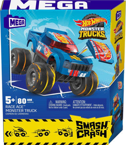 MEGA Hot Wheels Smash & Crash Race Ace Monster Truck