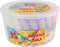 Stoepkrijt Sun Fun 105x25mm 8x6 kleuren in emmer - 6 stuks
