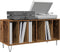 vidaXL - Recordkast - Artisan - Eiken - 100x38x48 - cm - Geëngineerd - Hout