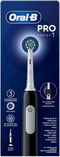 Oral B Pro 1 - Elektrische tandenborstel - 3D-reinigingstechnologie - Zwart