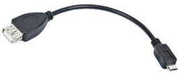 Gembird USB micro/USB - Kabel 0.15m - USB 2.0 micro - Zwart