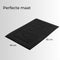AKSA Home® Badmat 50x80 cm - Douchemat antislip - Badmat antislip - Badkamermat - Zwart