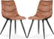 MX Sofa Stoel Crazy - Cognac (set van 2 stoelen)