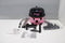 Numatic Hetty HET180 - Stofzuiger met zak - 8l inhoud - 10m snoerlengte - Roze