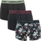 JACK&JONES JACFLOWER - Onderbroek - 3-pack microfiber - Zwart (3-pack)