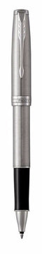Parker Sonnet - Rollerballpen - Roestvrij staal met palladium trim - Fijne punt zwarte inkt