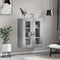 vidaXL - Wandkast - 69,5x34x90 - cm - betongrijs