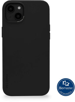 Decoded D23IPO14BCS9CL - Silicone Back Cover - Schokbestendig en Krasbestendig - Zwart
