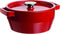 Pyrex Slowcook Braadpan - Gietijzer - Ø 24 cm - 3.6 l - Kersenrood