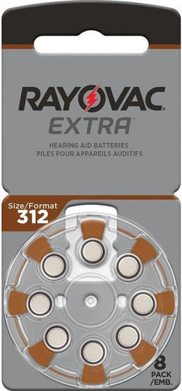 Rayovac 312 - PR41 Extra - Hoorbatterijen - 80 pack (80 stuks)