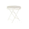 Eettafel Home ESPRIT Wit Metaal 70 x 70 x 73 cm