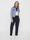 VERO MODA VMHOT SOYA LS DENIM JACKET MIX GA NOOS - Dames Spijkerjas - Knoopsluiting - Maat XS