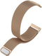 imoshion Milanees Watch bandje - Geschikt voor Fitbit Versa 4, Versa 3, Sense 2, Sense - Rosé goud - One Size