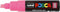 Posca - Verfstift posca pc8k b schuin roze