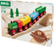 BRIO Classic - Treinset 65 jaar jubileumeditie - 32-delige houten treinset voor kinderen vanaf 2 jaar (32 stuks)