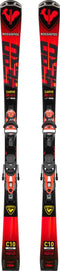 Rossignol Hero Crave - Race ski's - Inclusief Look NX 12 Konect GW B80 bindingen - Rood/zwart