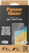 PanzerGlass - Apple iPhone 15 Pro Max - Ultra Wide Fit Screenprotector - Edge to edge zwart frame