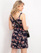 ONLY ONLKARMEN S/L SHORT DRESS AOP WVN NOOS - Dames Jurk - All over bloemenprint - Maat 36