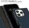 Selencia iPhone 15 Pro - Echt Lederen Bookcase - 3 Pashouders - Blauw