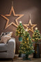 Luca Lighting Mercury Kunstkerstboom met Fibre Optic Verlichting - H60 x Ø30 cm - Groen