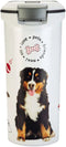 Curver Voedselcontainer Hond - 54L - Lucht- en vochtdicht - Wit/Grijs