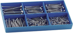 838516 Spaanplaatschroeven assortiment 200 onderdelen