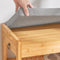 SoBuy FSR49-N - Schoenenrek met Zijkast en Zitgedeelte - Bamboe - 55x30x46cm