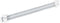 Toolflex One - Aluminium Rail 54 cm - Uitbreidbaar - Wit